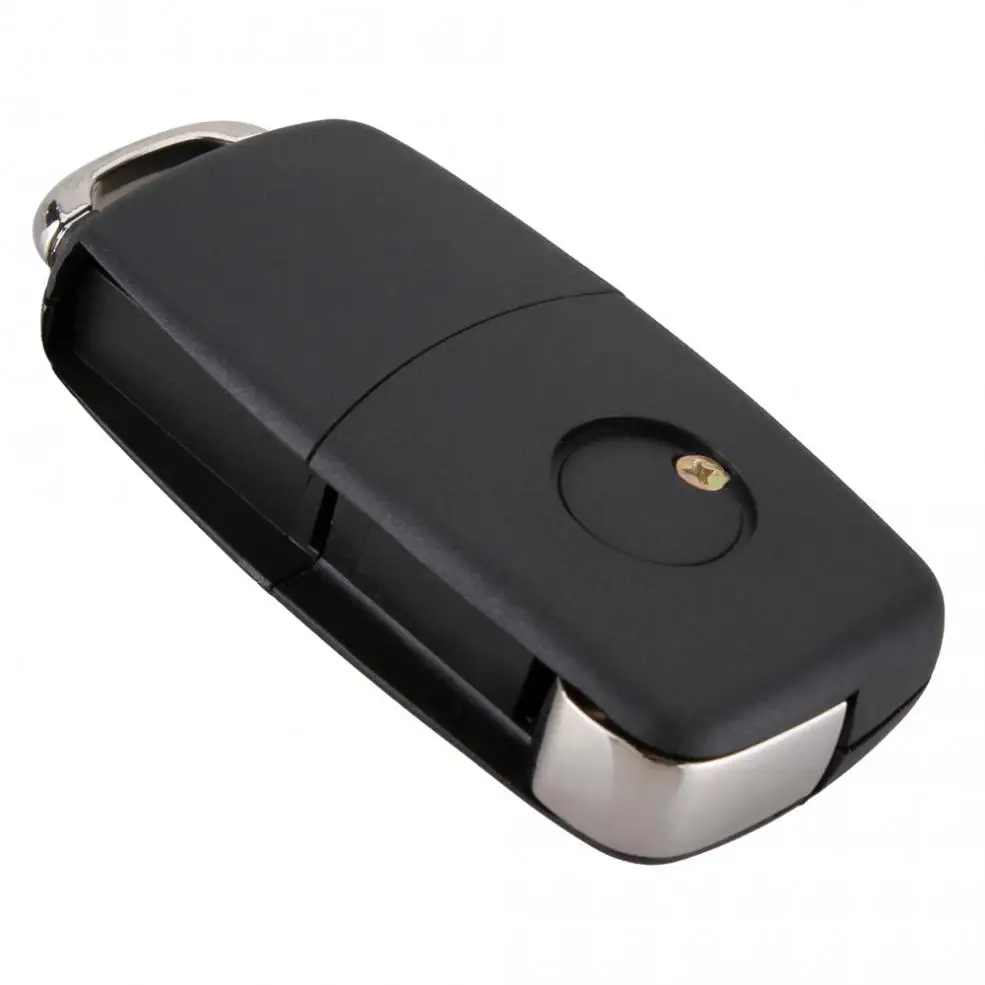 Черный чехол для ключей без чипа с 3 кнопками Volkswagen B5/Passat|chips case|chip car keychip keys |