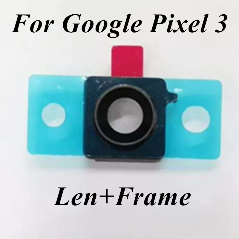 Оригинальный стеклянный чехол для объектива задней камеры Google Pixel 3 с держателем