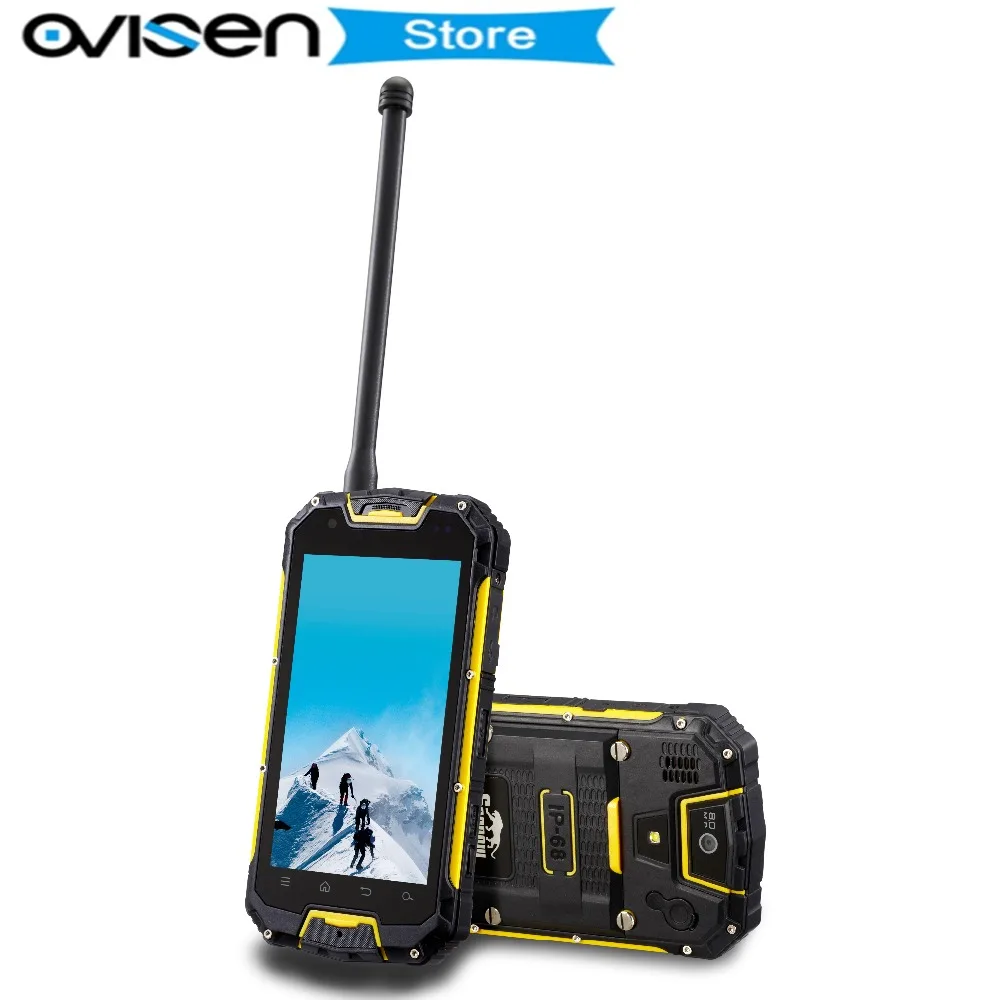 Оригинальный Snopow M5 4G LTE Walkie Talkie PTT смартфон MTK6735 2 GB 16 4 5 ''NFC OTG 13MP IP68