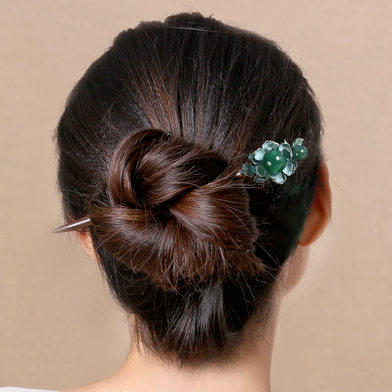 

hair accessories chinese hairpin adult tiara hairpins for woman classical retro step wave jewelry palace antique style hairpin