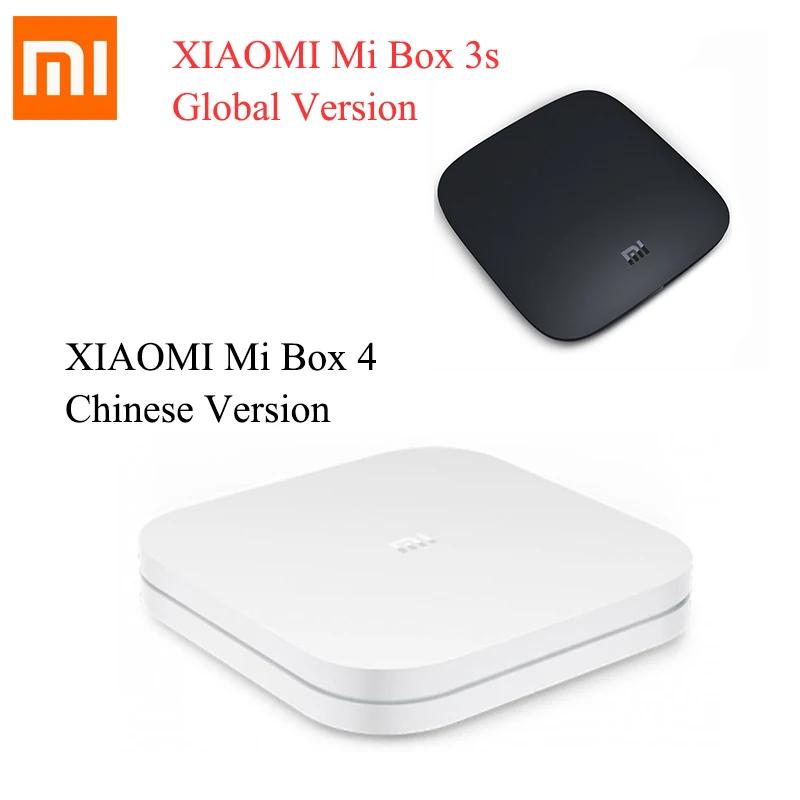 Оригинальная ТВ приставка XIAOMI Mi Box 4 в китайской версии Mi4 Android 6 0 четырехъядерный