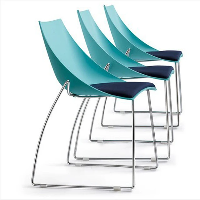 New Whole Casual Dining Chairs Metal Plastic Chair Conference Casual Dining Chairs Metal Plastic Chair Conference Office Living Room Furniture Free Gift Cushion