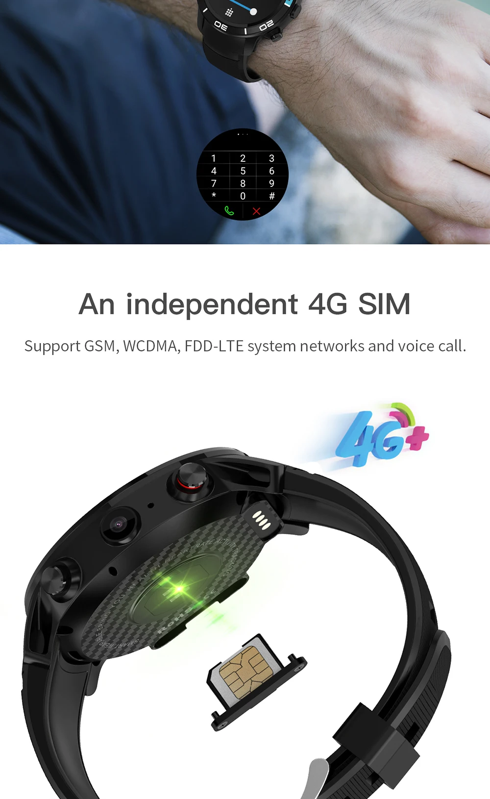 FocuSmart, новинка, 4G, Смарт-часы, Android 7,1, поддержка gps, wifi, 5MP камера, видео вызов, давление воздуха, IP68, водонепроницаемые Смарт-часы для мужчин