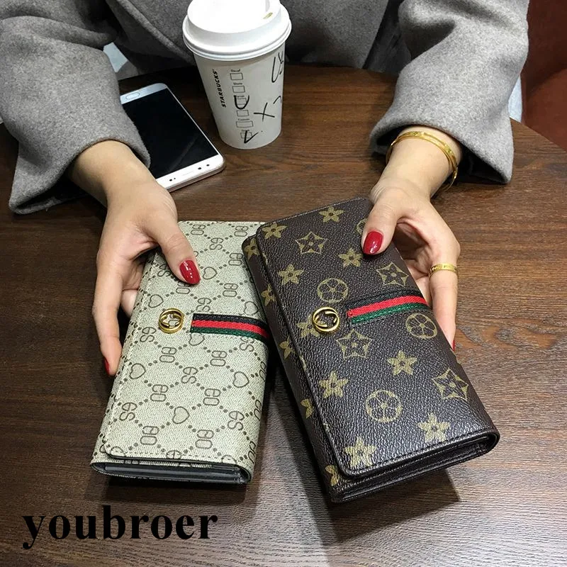 

Youbroer New Purse Long Female Student Wallet Large Capacity Wallet Womens Wallets and Purses