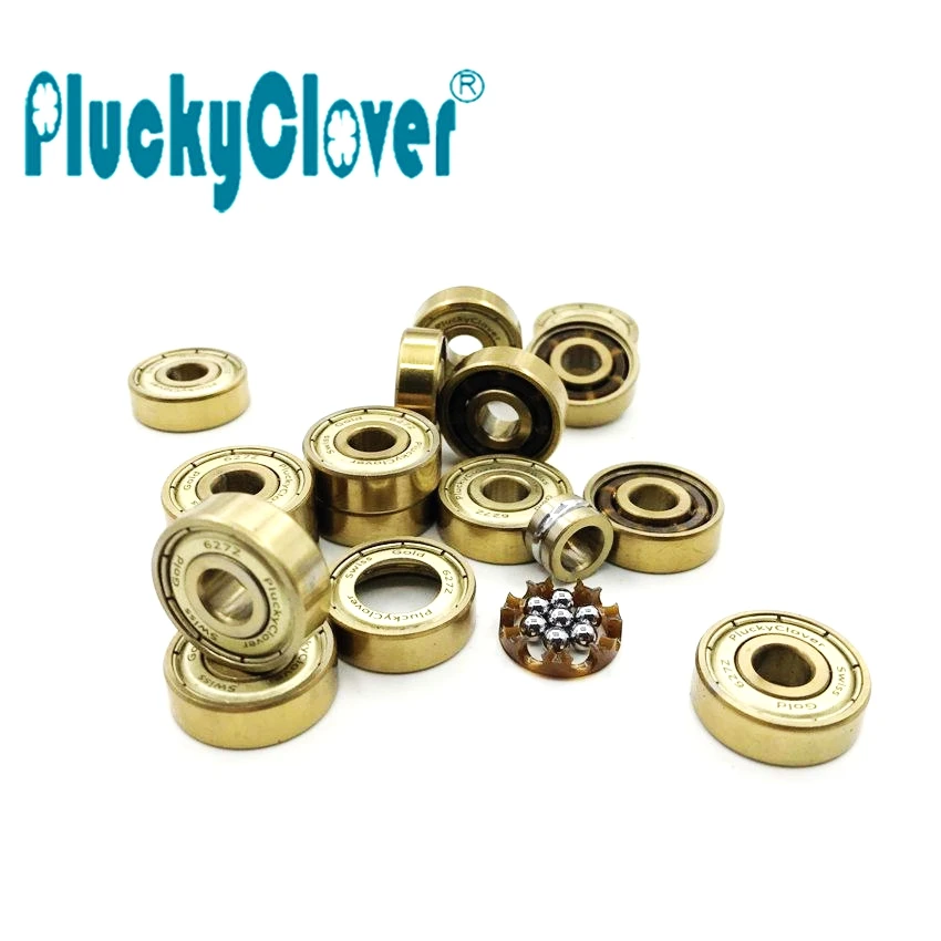 1 шт. plackyclover Swiss 627z ABEC 9 с золотым шариковым подшипником рыболовная доска quad Skate