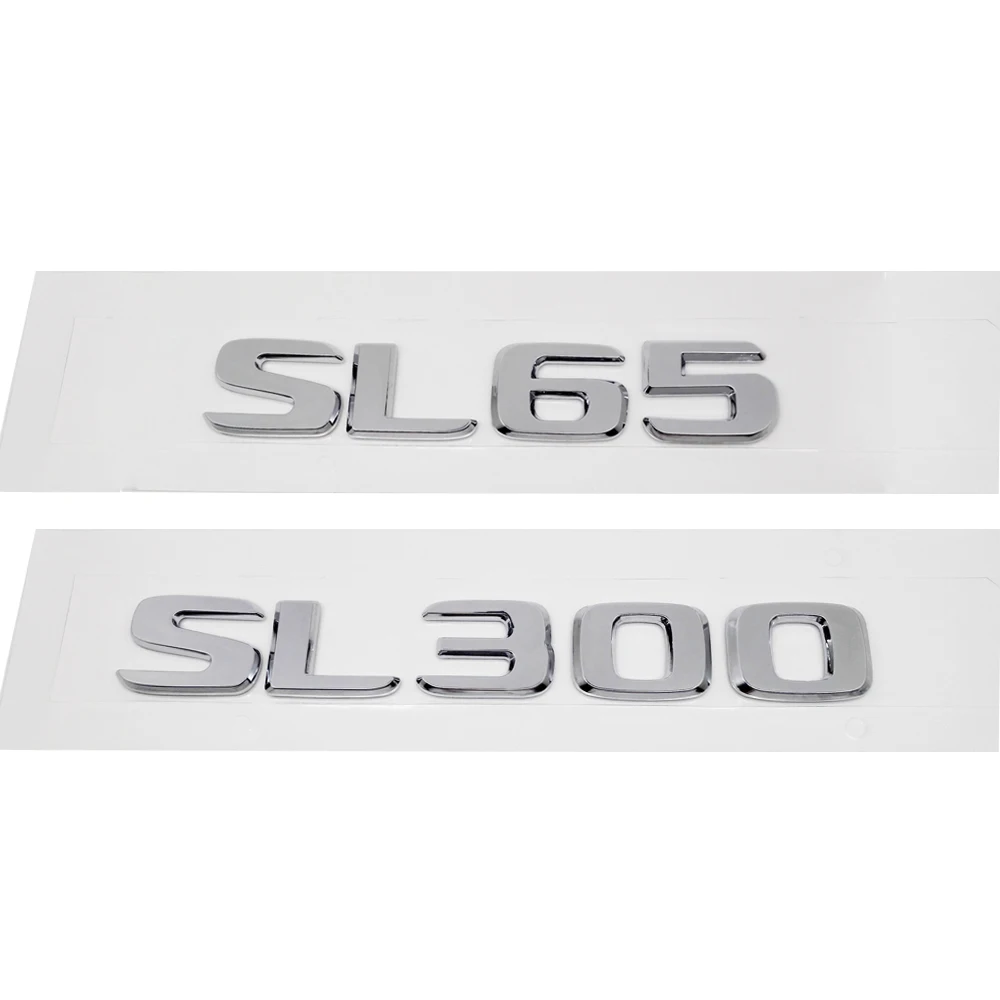 Пластиковая наклейка для автомобиля Benz SL320 SL500 SL600 SL65 SL300 300SEL 500SEL 560SEL 600SEL Mercedes AMG SL