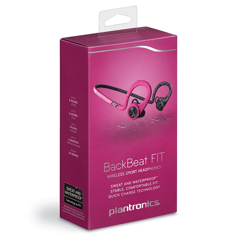 Новые оригинальные беспроводные Bluetooth наушники Plantronics BackBeat Fit многоцветные