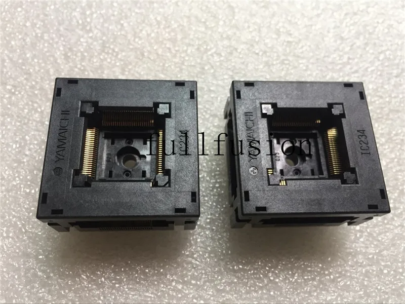 Фонарь QFP100P 0 5 мм тестовая розетка Yamaichi IC размер корпуса ic 14x14 TQFP100 сгорание в