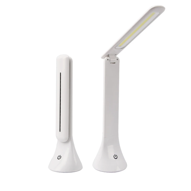 

Portable Folding COB table lamp Certified 180 Degree Adjustable LED Desk Light Table Lamp with 3-level Dimmer 5V USB Charging