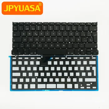

5pcs/lot New A1502 Spanish Spain Keyboard For Macbook Retina Pro 13" Laptop SP Keyboards Replacement with Backlight 2013-2015