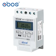 Minuterie BS316 (KG316T) micro-ordinateur Intelligent Programmable commutateur de synchronisation électronique contrôleur de relais diverses sélection de tension