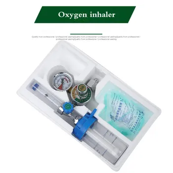 

Pressure Regulators O2 Medical oxygen meter Medical pressure reducing valve Oxygen inhaler +tube
