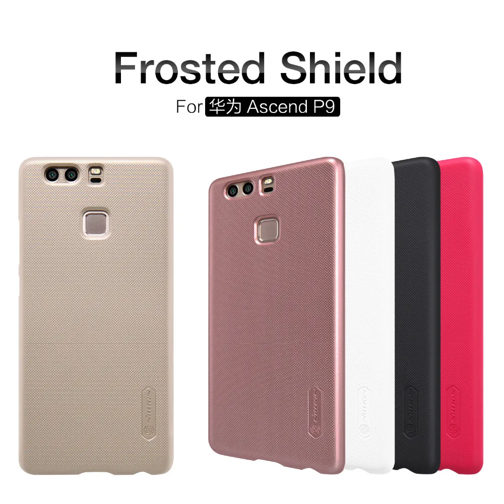Nillkin для huawei Asacend P9 чехол матовый щит Жесткий Чехол чехлы телефонов +|case cello|case galaxy