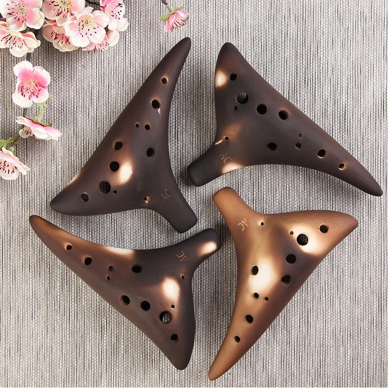 12 отверстий Ocarina Zelda Alto C/Сопрано C F G флейта керамическая Instrumento musicales flauta