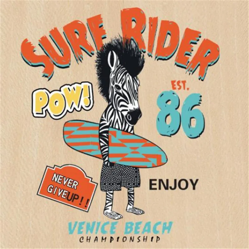 Ривердейл патч дело с it одежда ткань теплопередачи печати SURF RODER футболка девушка