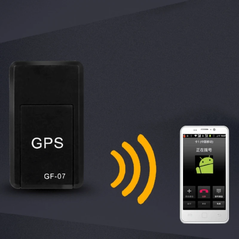 Vehemo GF 07 1pc Авто Мини GPS трекер мини локатор портативный автомобильный Магнитный
