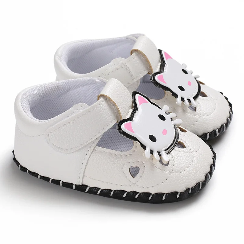 Весенне-осенняя нескользящая обувь с резиновой подошвой для маленьких мальчиков и девочек 0-1 лет, летняя детская обувь для малышей с