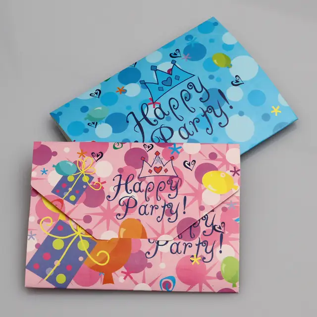 online shop 12pcs paper birthday invitation card children cartoon birthday invitation card kids