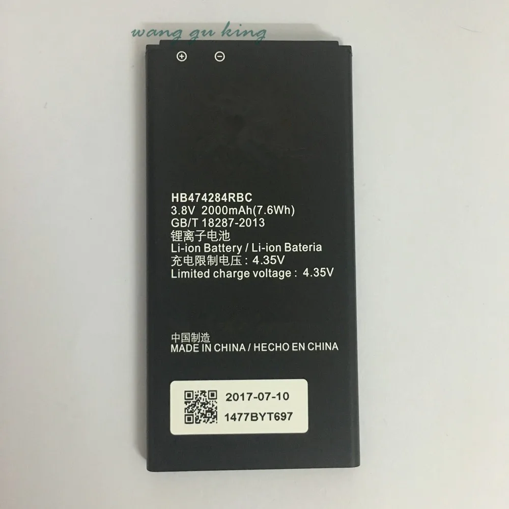 

3.8V 2000mAh HB474284RBC For Huawei Honor 3C Lite C8816 C8816D G521 G615 G601 G620 Y635 Y523 Y625-U32 Y625 Y625-U51 Battery