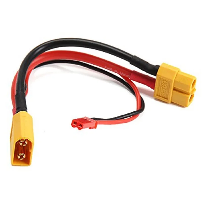 

1pcs XT60&JST Dual Extension Splitter Parallel Battery Connector Plug Cable For DJI Phantom Quadcopter