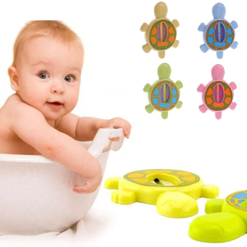 

Cartoon Baby Water Thermometer Tortoise Shape with Scale Bathtub Bath Safe Water Thermometer Tester For Baby Children Care