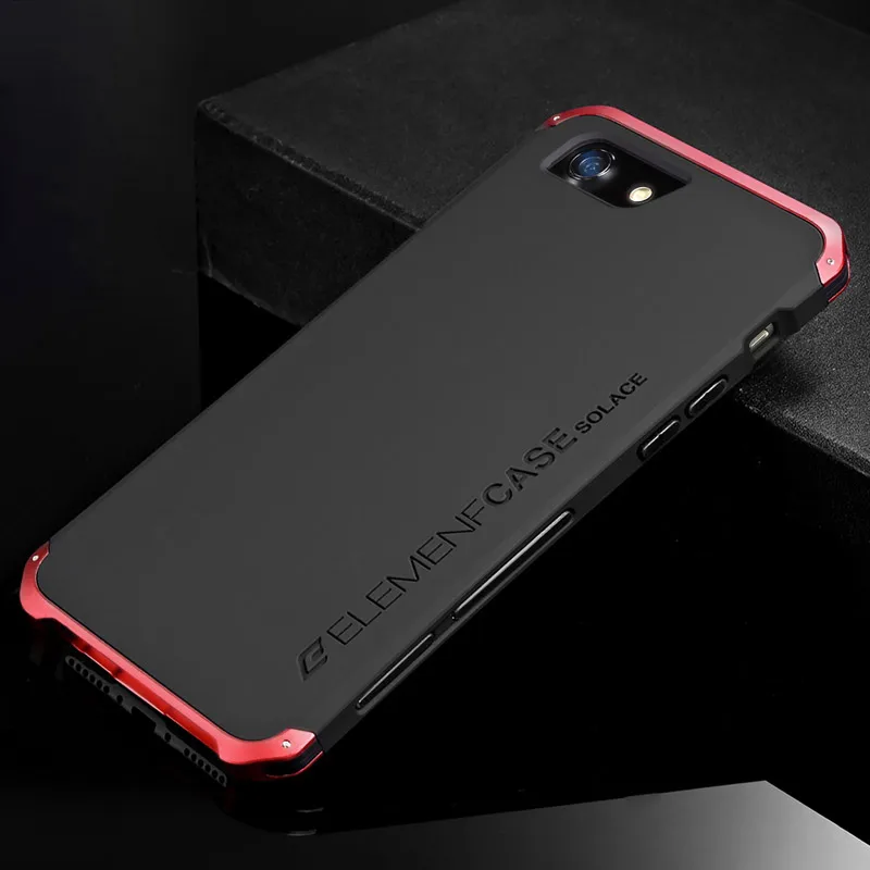 

Fashion Ultra Slim Hard Hybrid PC Metal Case For iPhone 8/ 8 Plus Cover Luxury For iPhone 7 6 6s/ Plus Case 360 Full Protection