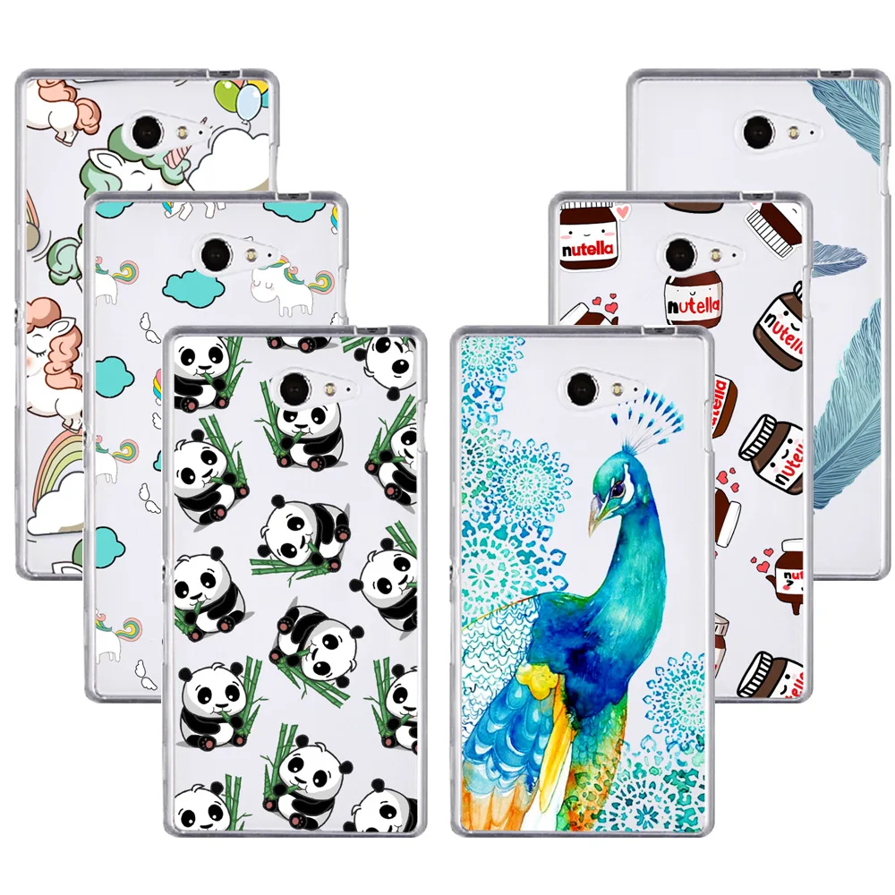 Модный мягкий чехол из ТПУ для Sony Xperia M2 M 2 S50h Dual D2302 D2303 прозрачный силиконовый