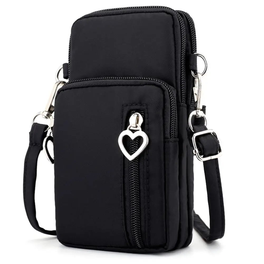 الرياضة أكسفورد القماش خفيفة الوزن البسيطة Crossbody حقائب للنساء الحقيبة الهاتف حقيبة الذراع حزمة Gilrs اخضر محفظة السيدات حقيبة كتف