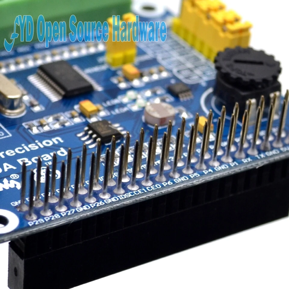 Kopen Hoge Nauwkeurigheid Raspberry Analoge Apparaten AD DA Digitaal naar Analoog Digitale Modules