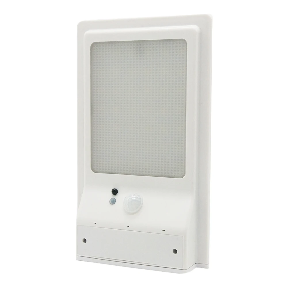 

Outdoors Street Remote Control Motion Detector Ultrathin Solar Powered Led Courtyard Wall Lamp Waterproof