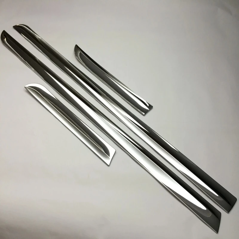 Chrome Deurlichaam Side Trim Cover Molding VOOR Toyota Land Cruiser Prado J150 2014 2015 2016