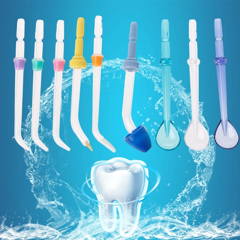 9 наконечников для ирригатора полости рта Waterpik воды Flosser Jet Spa Pik гигиена полости рта