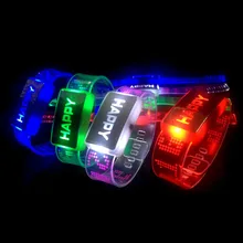 Children s Novelty font b Glow b font Fashion font b Bracelet b font Luminous Toys