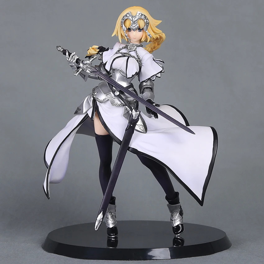 Экшн фигура Fate/Apocrypha Jeanne d'Arc белая и черная линейка Ver. Кукла Joan of Arc Saber ПВХ 20 см|toy