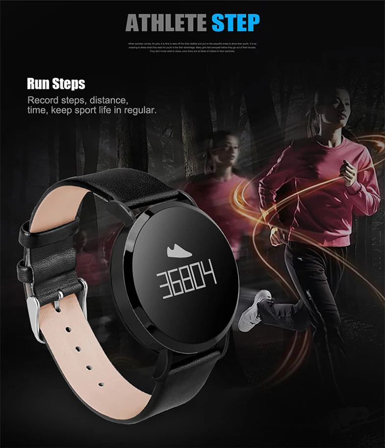 BINSSAW CV08 Смарт-часы браслет модные Bluetooth спортивные Шагомер кровяное Кислородное давление сердца кровяное давление спортивные наручные B