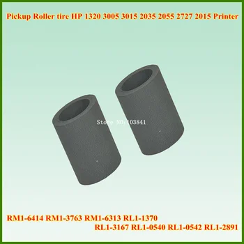 

100pcs/lot RM1-6414 RM1-3763 RM1-6313 RL1-1370 RL1-0540 RL1-2891 Pick up Roller Rubber for HP 1320 3005 3015 2035 2055 2727 2015