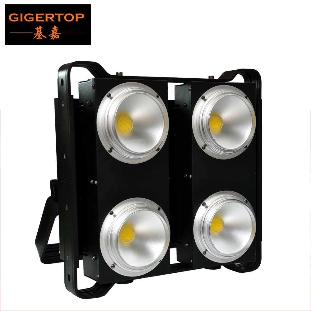 TIPTOP COB LED BLINDER 4 Warm White/Cold White/2in1 Warm+Cold LED 4 COB Blinder Audience Light Refector Cup CW WW 2in1 Tyanshine TIPTOP COB LED BLINDER 4 Warm White/Cold White/2in1 Warm+Cold LED 4 COB Blinder Audience Light Refector Cup CW WW 2in1 Tyanshine