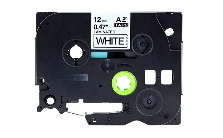 12 мм 2 шт. клейкие ленты картридж для Brother tze131 tze-131 черный на Clear Label Maker