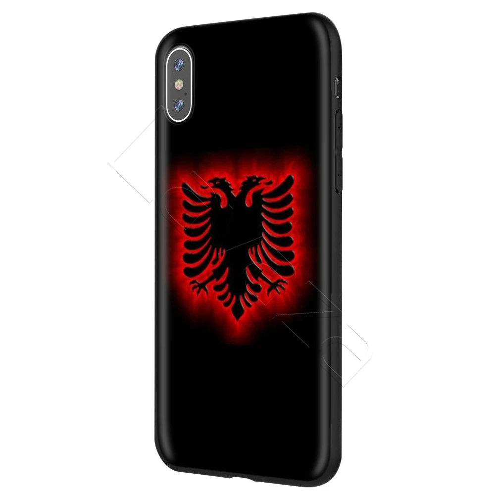 Чехол Lavaza в ретро-стиле «Аль-Флаг Албании» с изображением Орла для iPhone 11 Pro XS Max XR X 8 7 6 6S Plus 5 5S se - Цвет: 4