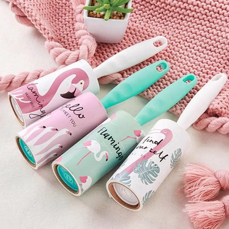 

Portable Tear Type Clothes Stained Dust Brush Cleaning Dust Paper Sticky Hair Removal Device for Clothes Stick Roller Fur Stick