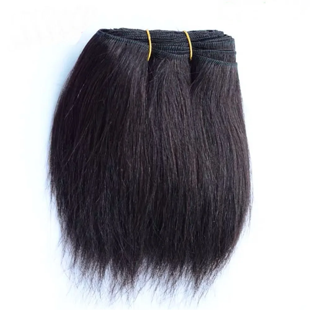 Toy Wigs Doll Wigs Doll Accessories Wool Hair Extensions 18cm Straight Wool Hair Pieces For All Dolls DIY