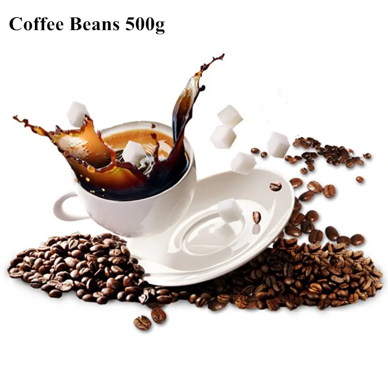  C-TS047 High-quality Vietnam 500g Coffee Beans Baking charcoal roasted Original green food slimming coffee lose weight tea 