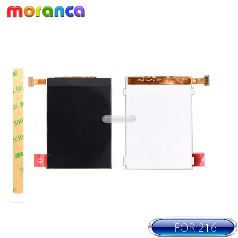 

Quality Phone LCD Display Screen For Nokia 216 216DS RM-1187 RM1187 LCD + 3M Tape