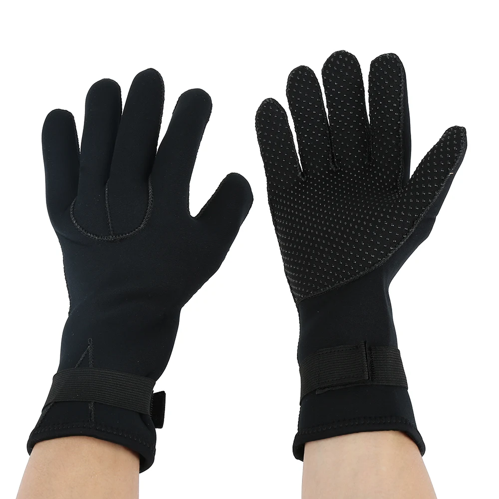 3 ملليمتر النيوبرين السباحة الغوص الغوص الغوص تصفح Spearfishing المياه الرياضة قفازات الشتاء السباحة الدافئة القفازات