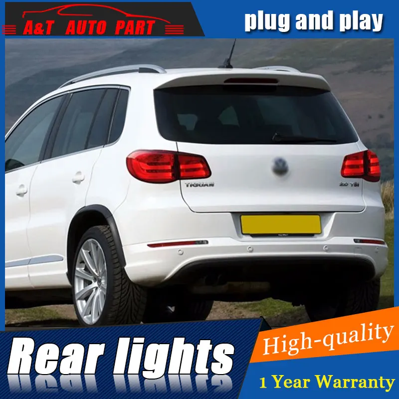 Car Styling LED Tail Lamp for VW Tiguan Tail Lights 2010 2012 For