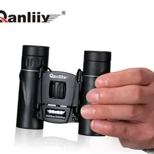 Qanliiy Бинокль Мини двойной фокус компактный 20 раз и 40 раз с высоким увеличением hd зрение Карманный телескоп 1000 м/6000 м