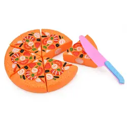 Принести 5 Наборы для ухода за кожей пиццу ломтики Моделирование игрушки дети ужин Кухня Ролевые игры Еда игрушка рождения детей Подарок