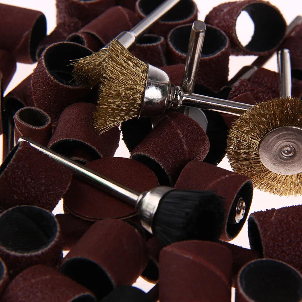 150pcs/set Rotary Power Tool Accessories Set For Sanding Polishing Tool Sanding Discs Tools Electric Grinder Accessories Sets