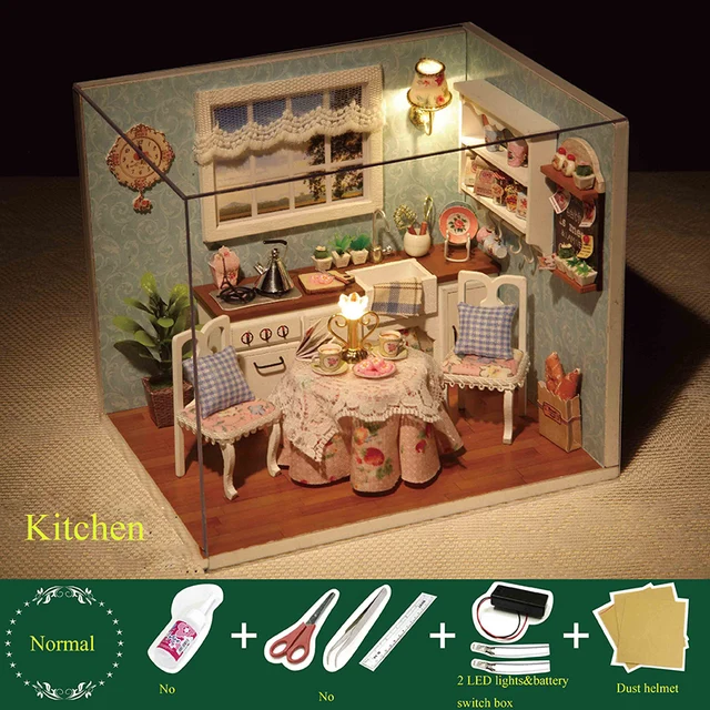 Puzzle Hy Series Small House Model Children S Toys Play Puzzle Hy Series Small House Model Children S Toys Play Gift Diy