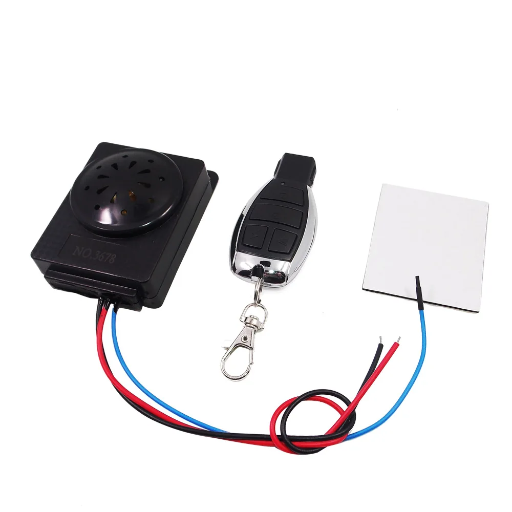 Motorcycle Alarm Anti theft Security Scooter Alarm System Motorbike
